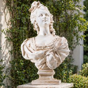 Magnesium Oxide Garden Sculpture, Outdoor Decorative Statue for Patio, Garden and Home Décor